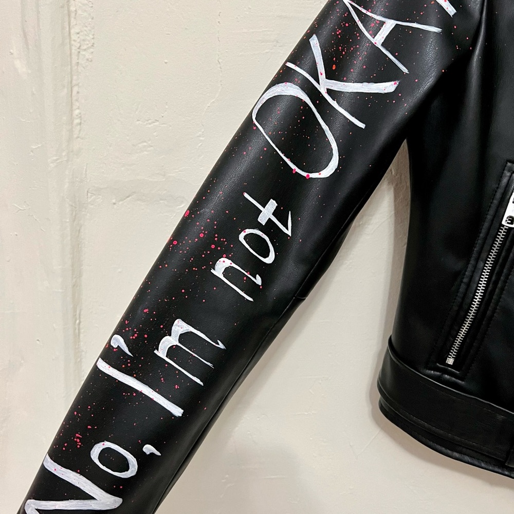 I sell custom things, shoes, clothes, jackets, on your order or of your choice